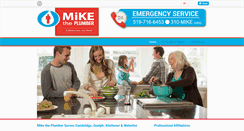 Desktop Screenshot of miketheplumber.ca