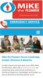 Mobile Screenshot of miketheplumber.ca